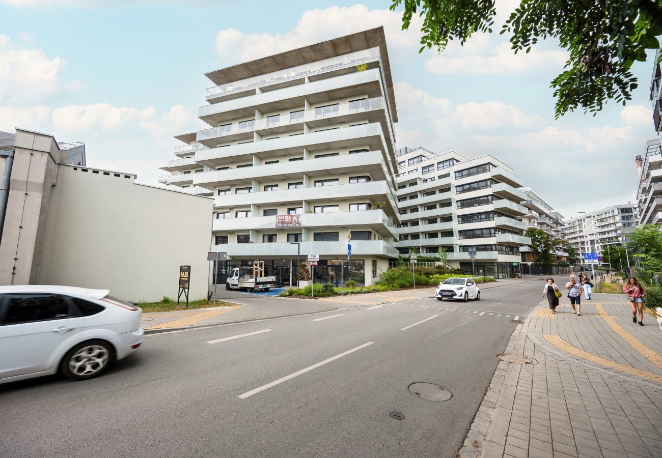 Ferienwohnung in Wrocław - Parken | Balkon, Schreibtisch, 1 Schlafzimmer | Breslau