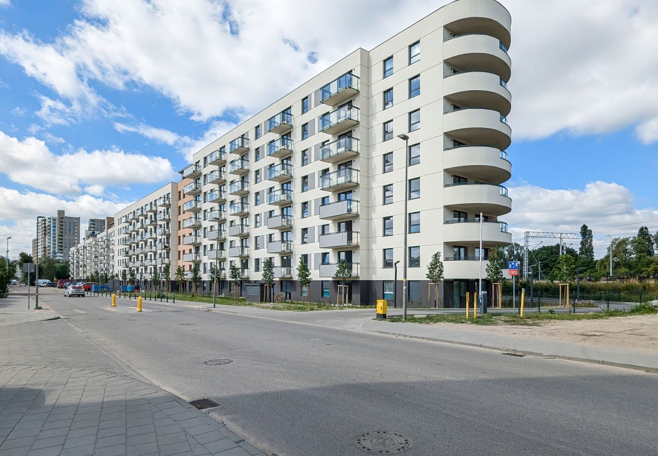 Ferienwohnung in Gdańsk - Letnicka 1H | Wifi, Haustierfreundlich, 1 Schlafzimmer, Balkon, Parkplatz, Danzig