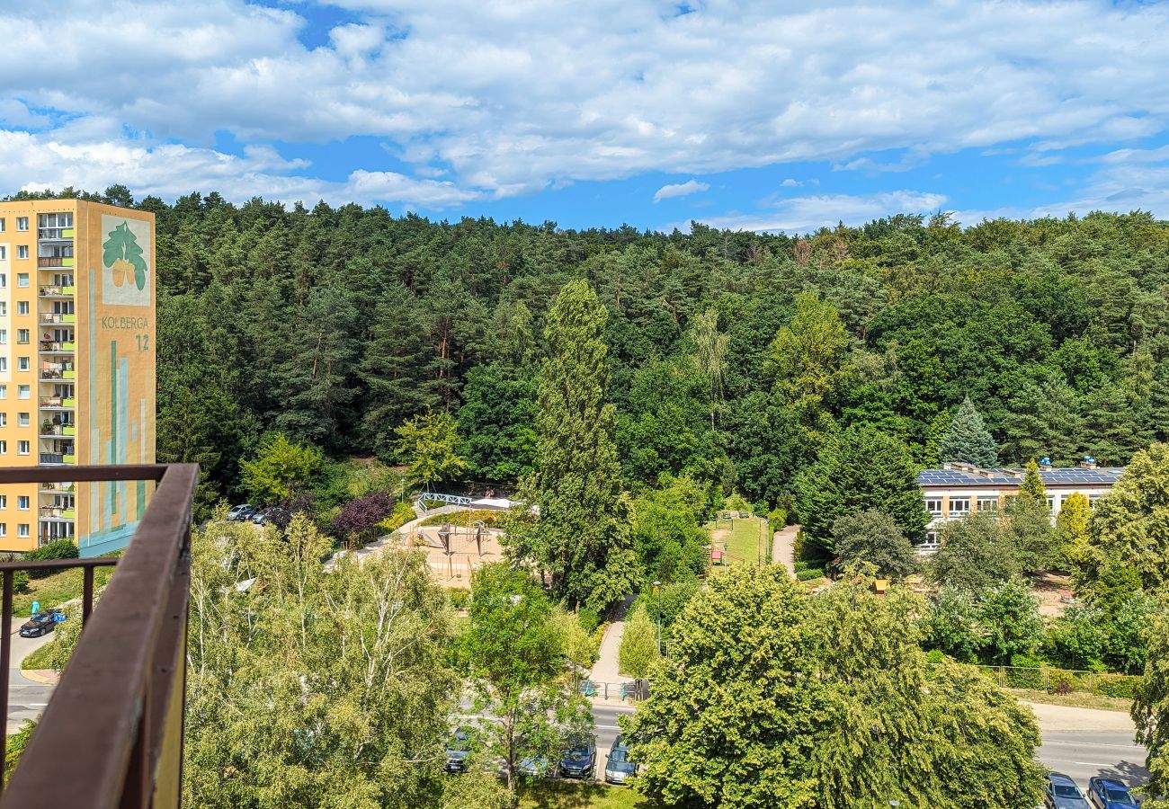 Ferienwohnung in Sopot - Sopot Brodwino | Cieszyńskiego | Nahe der Oper Leśna | Balkon | Zwei Schlafzimmer | Für 4