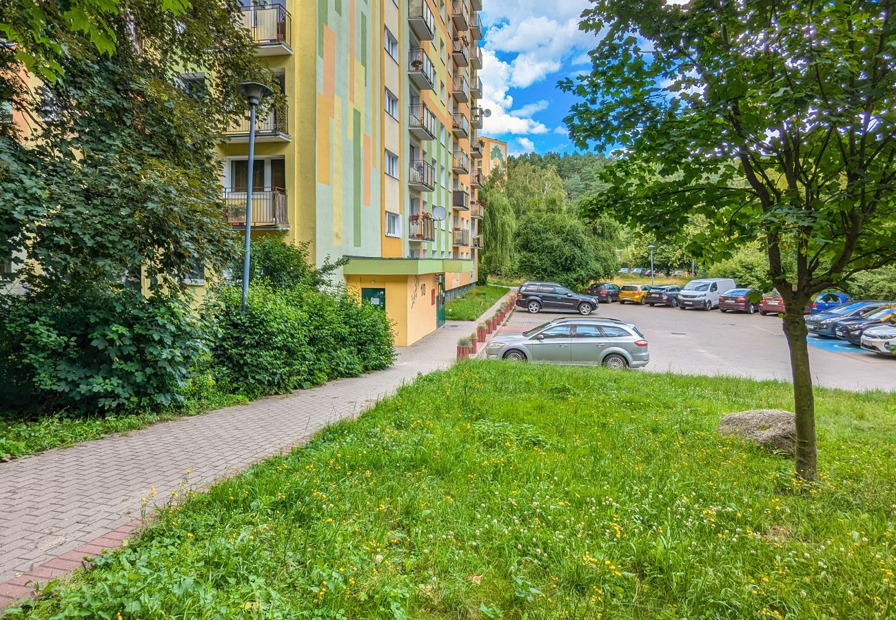 Ferienwohnung in Sopot - Sopot Brodwino | Cieszyńskiego | Nahe der Oper Leśna | Balkon | Zwei Schlafzimmer | Für 4