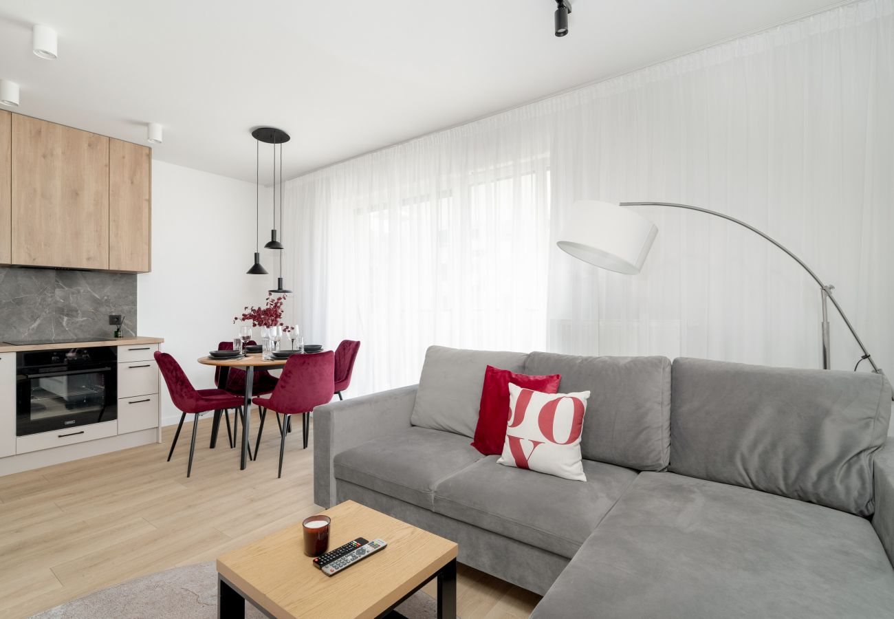 Ferienwohnung in Poznań - Moderne Wohnung in einem ruhigen Viertel von Posen | Parken