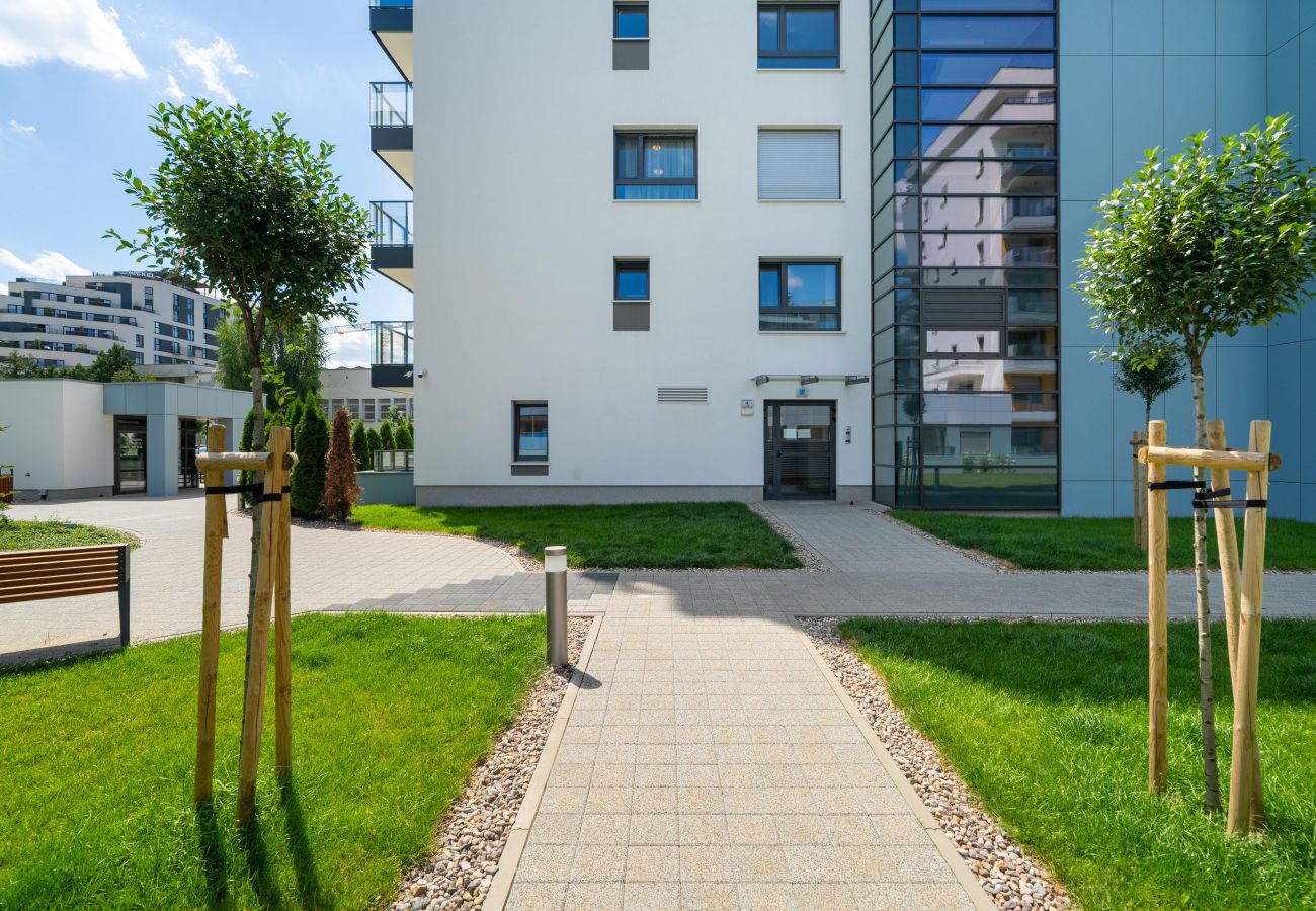 Ferienwohnung in Poznań - Moderne Wohnung in einem ruhigen Viertel von Posen | Parken