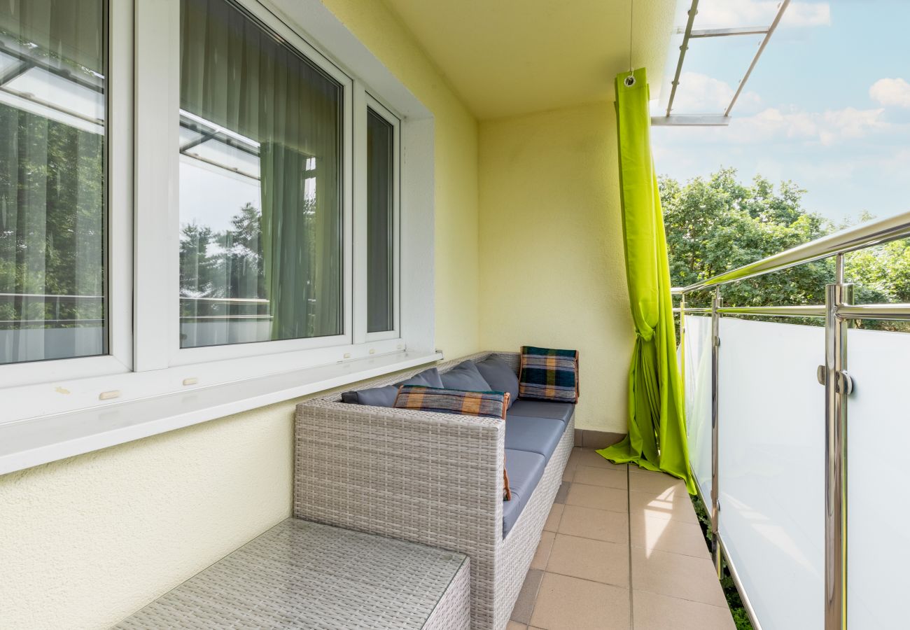 Ferienwohnung in Gdynia - Ikara 3A | Badewanne, Schreibtisch, Waschmaschine | Gdingen