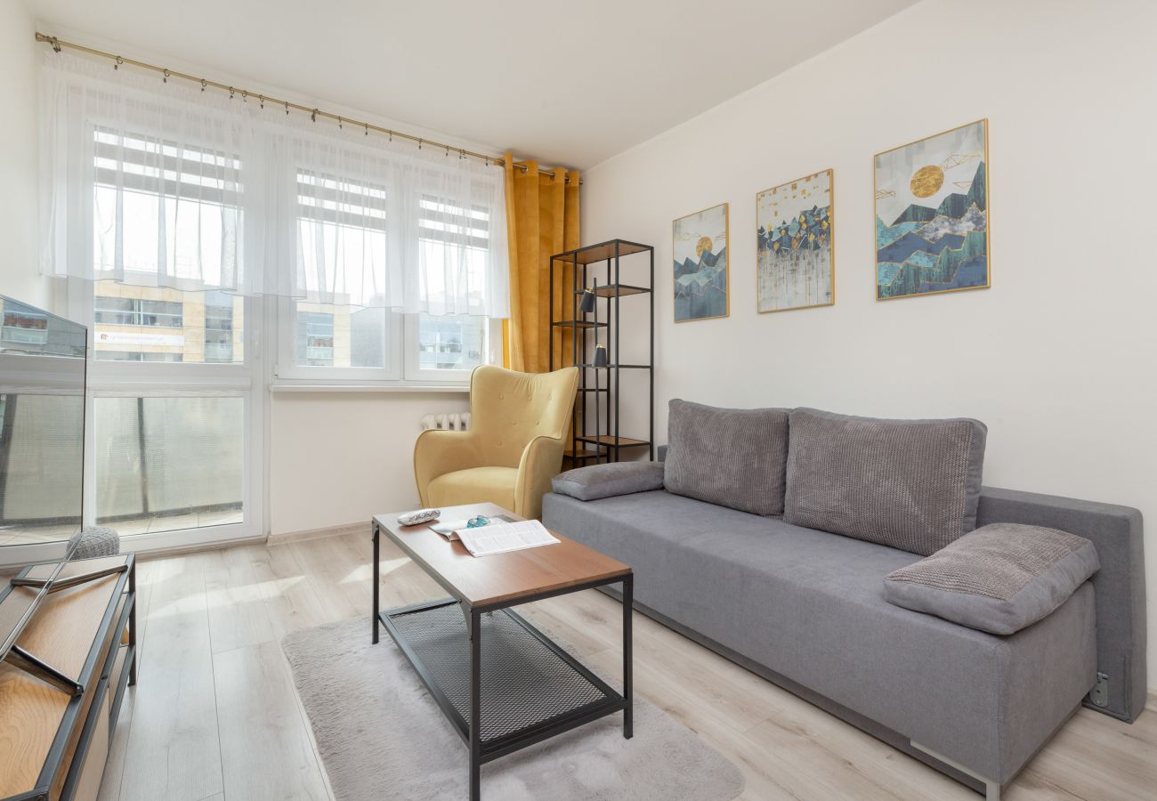 Ferienwohnung in Gdańsk - Gemütliches Apartment in Gdańsk | Ein Schlafzimmer | 4 Personen | Schreibtisch für Fernarbeit