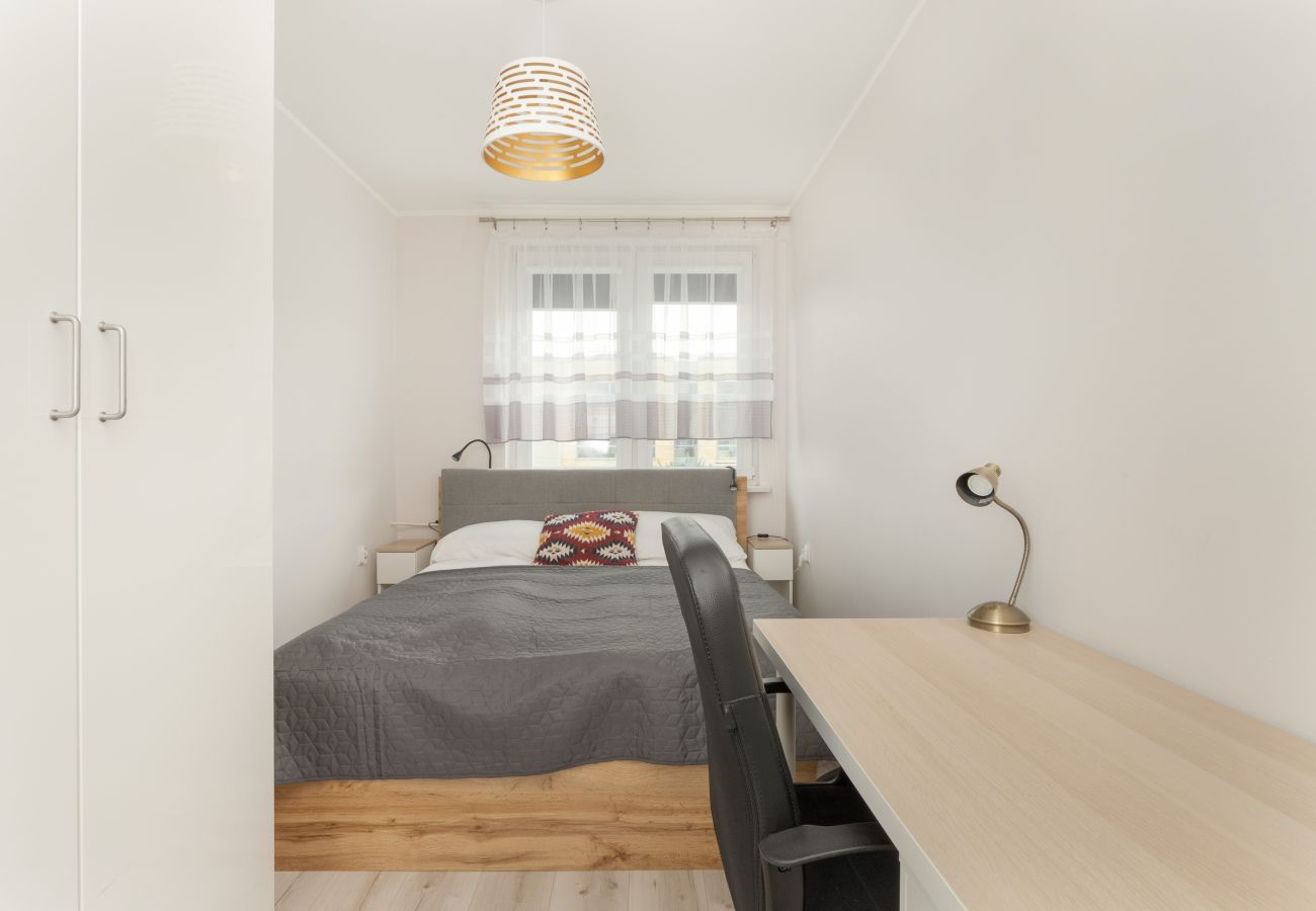 Ferienwohnung in Gdańsk - Gemütliches Apartment in Gdańsk | Ein Schlafzimmer | 4 Personen | Schreibtisch für Fernarbeit