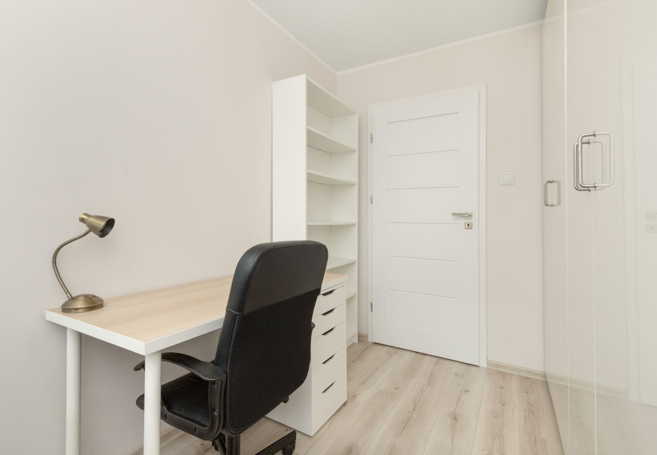 Ferienwohnung in Gdańsk - Gemütliches Apartment in Gdańsk | Ein Schlafzimmer | 4 Personen | Schreibtisch für Fernarbeit