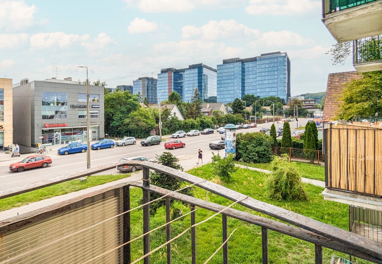 Ferienwohnung in Gdańsk - Gemütliches Apartment in Gdańsk | Ein Schlafzimmer | 4 Personen | Schreibtisch für Fernarbeit