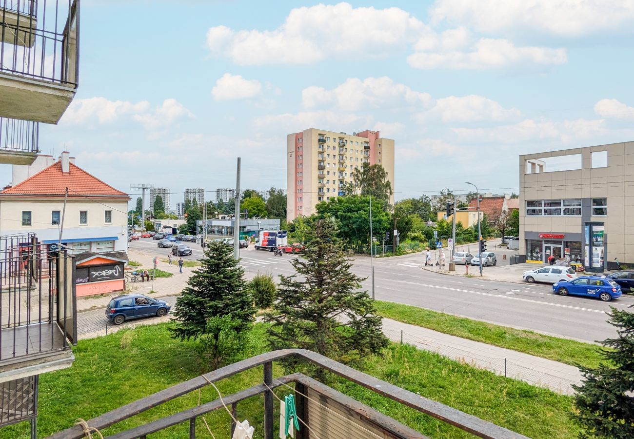 Ferienwohnung in Gdańsk - Gemütliches Apartment in Gdańsk | Ein Schlafzimmer | 4 Personen | Schreibtisch für Fernarbeit