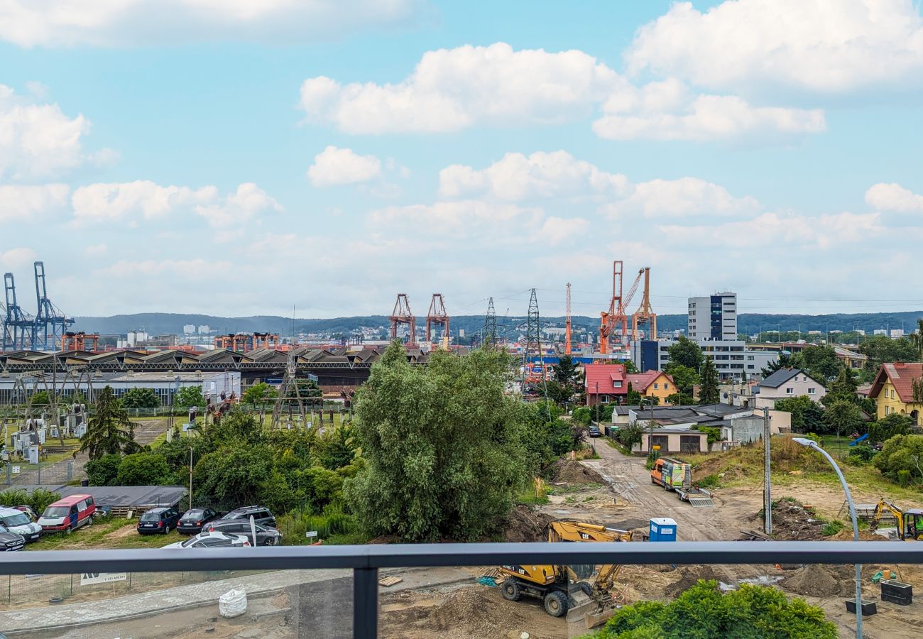 Ferienwohnung in Gdynia - Modernes Apartment | 1 Schlafzimmer | Balkon | Hafenblick in Gdynia 