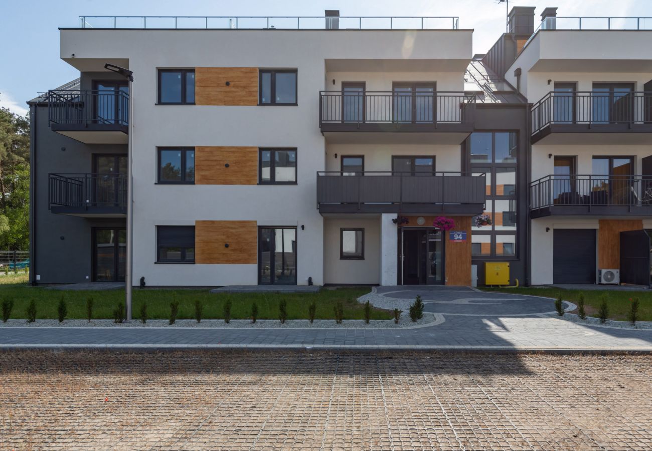 Ferienwohnung in Dziwnów - Klimaty Bałtyku | Zweistöckiges Prestige-Apartment | Zwei Schlafzimmer | Parkplatz | Klimaanlage | Terrasse