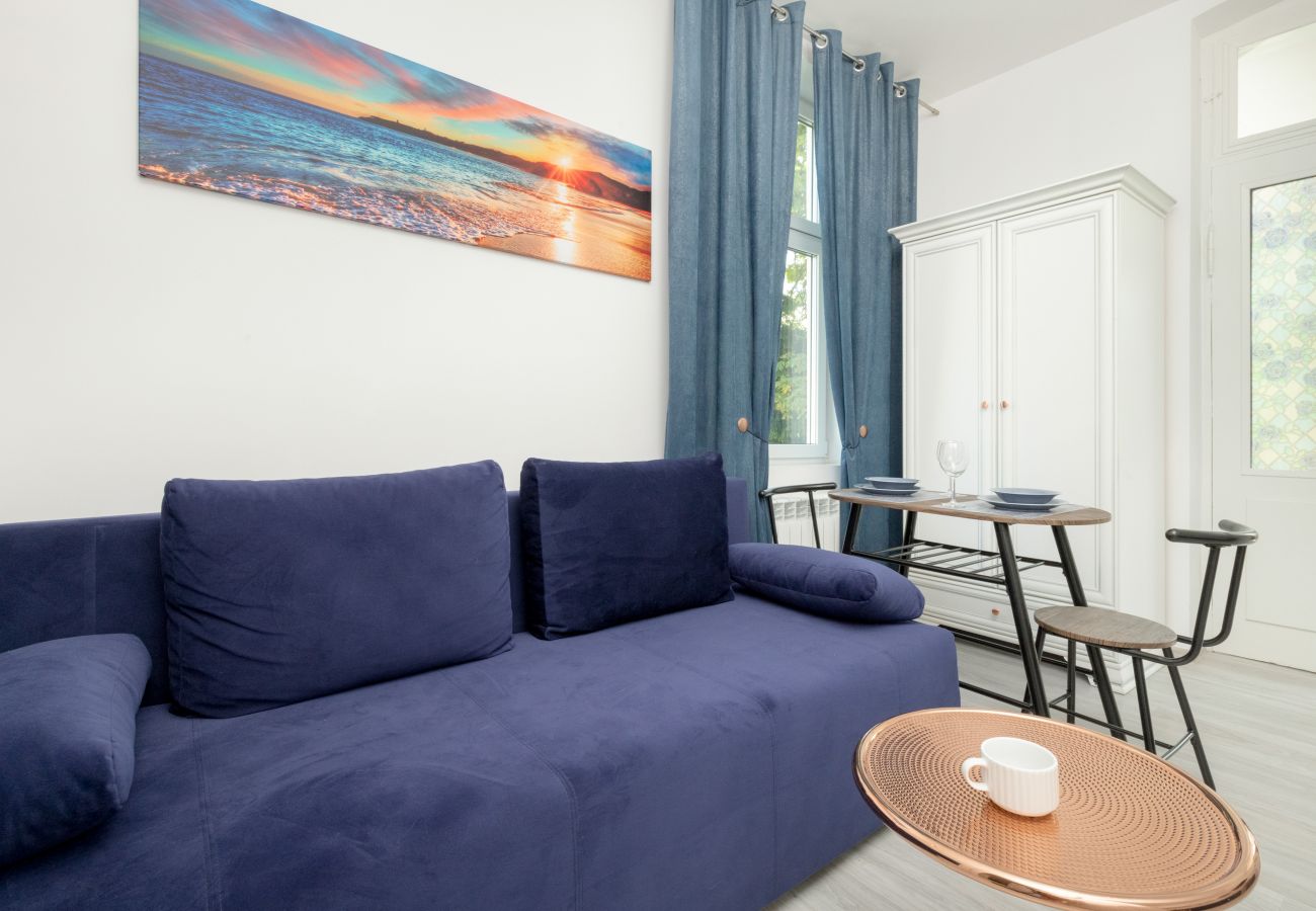 Studio in Sopot - Helska 16 | Studio mit Veranda | Strandnähe | 2 Personen | Parkplatz | Sopot