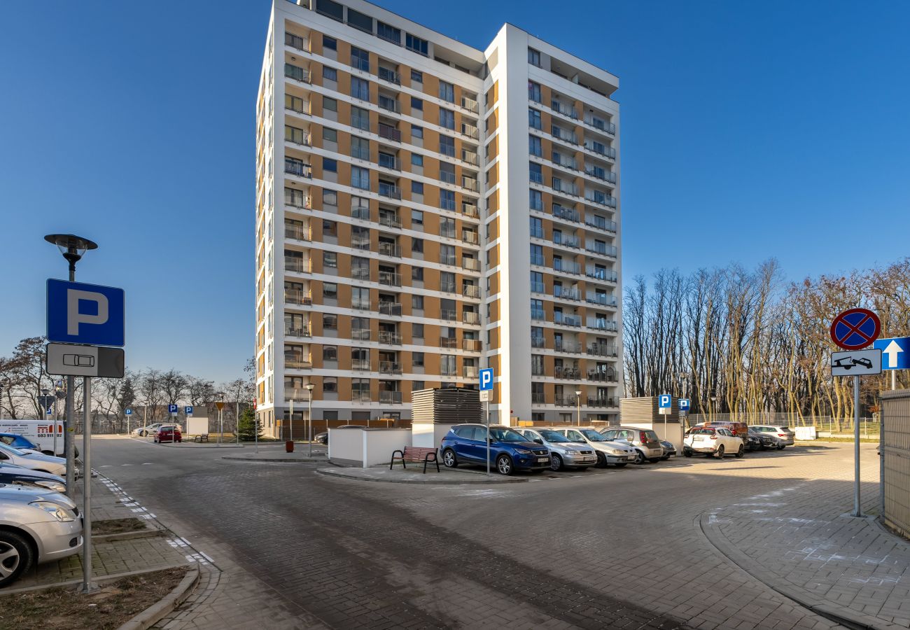 Ferienwohnung in Poznań - 28. Juni 1956r 382c/102 Wohnung | 1 Schlafzimmer | Parkplatz | Balkon