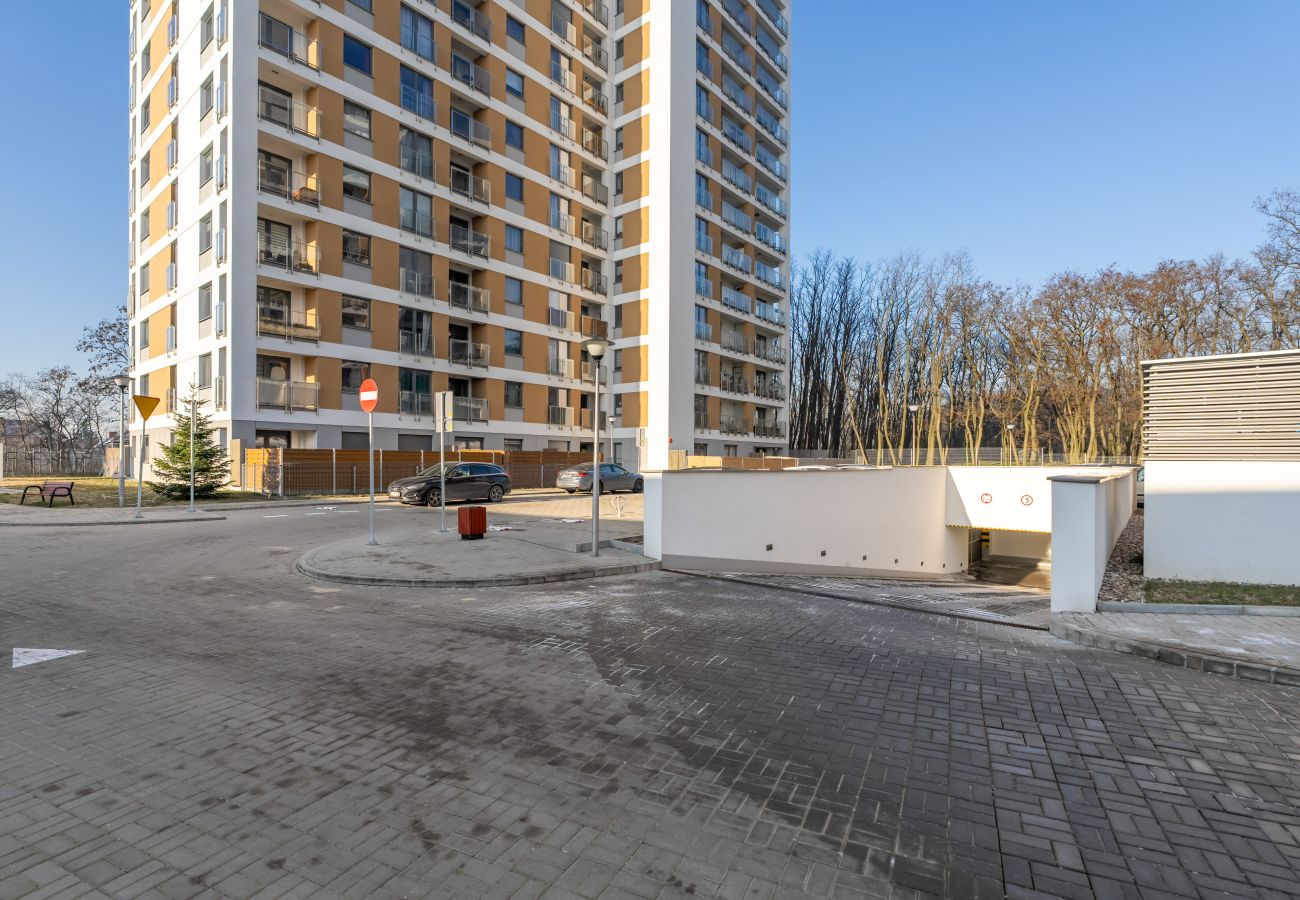 Ferienwohnung in Poznań - 28. Juni 1956r 382c/102 Wohnung | 1 Schlafzimmer | Parkplatz | Balkon