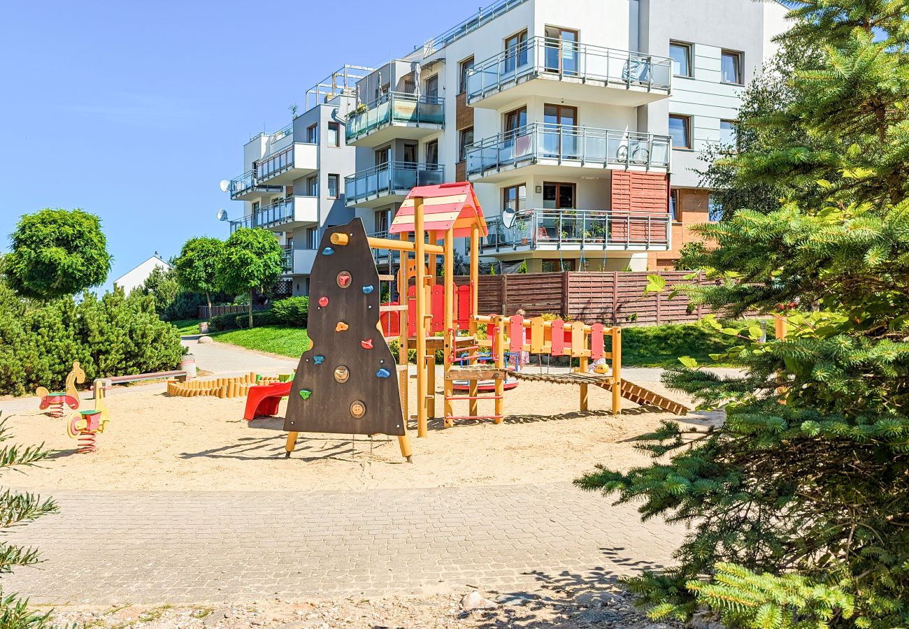 Ferienwohnung in Gdynia - Śliwińskiego Apartment | 1 Schlafzimmer | Parkplatz | Balkon