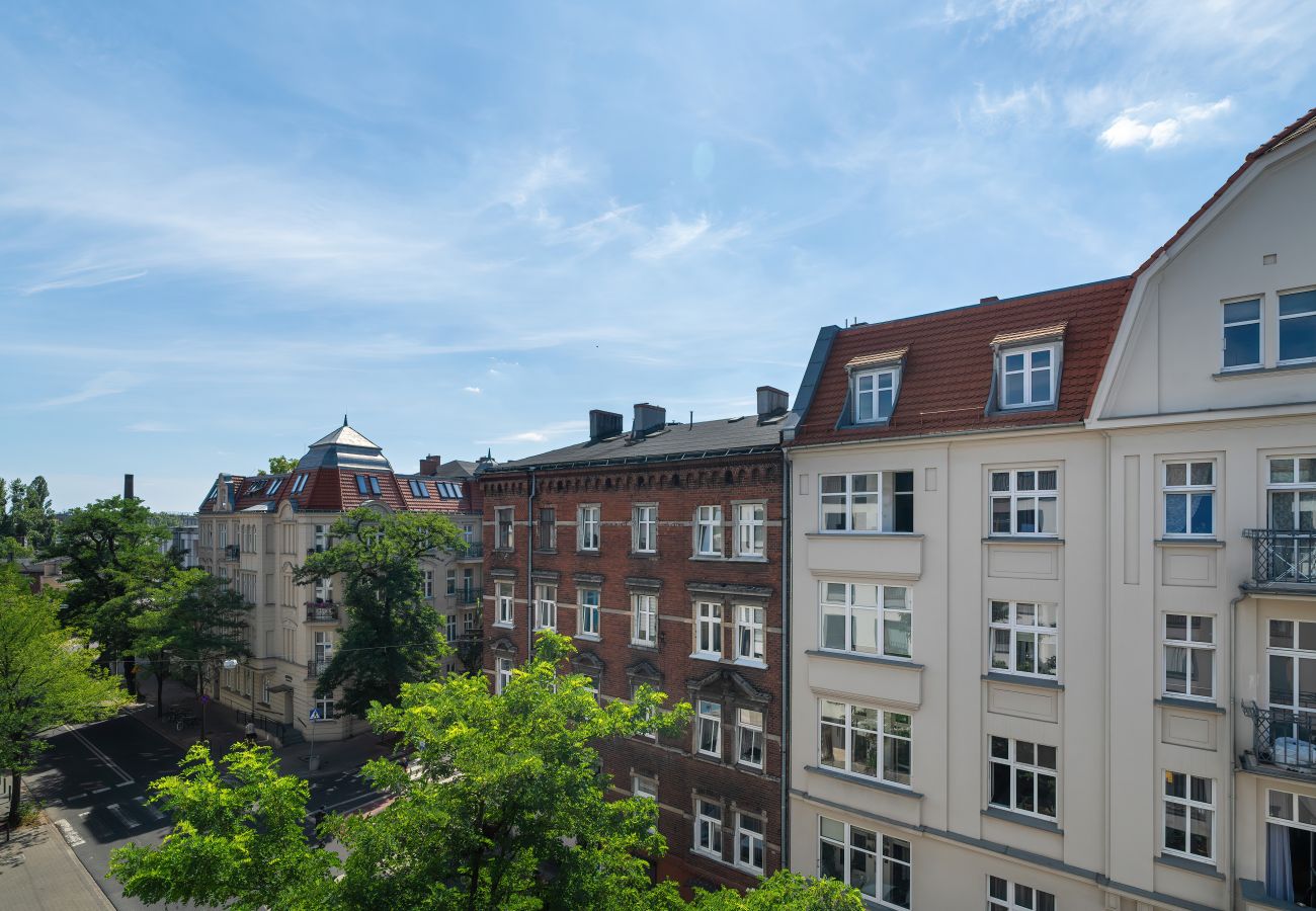 Ferienwohnung in Poznań - Parkplatz, Balkon | Aufzug, Spülmaschine | 1 Schlafzimmer