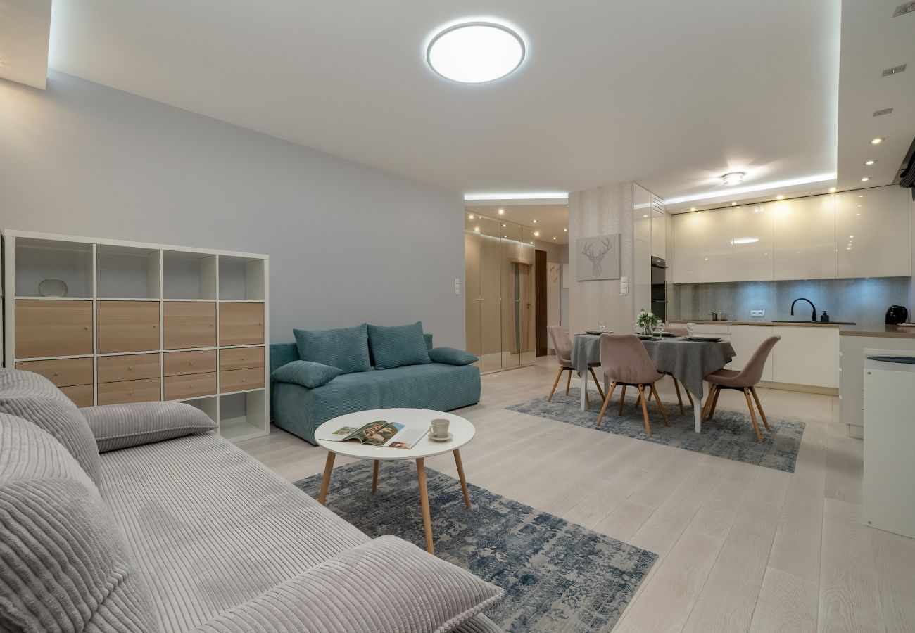 Ferienwohnung in Gdynia - Wittekówny 6 | Geräumige Wohnung mit einem Schlafzimmer in Gdynia | 6 Personen | Parkplatz | Badewanne