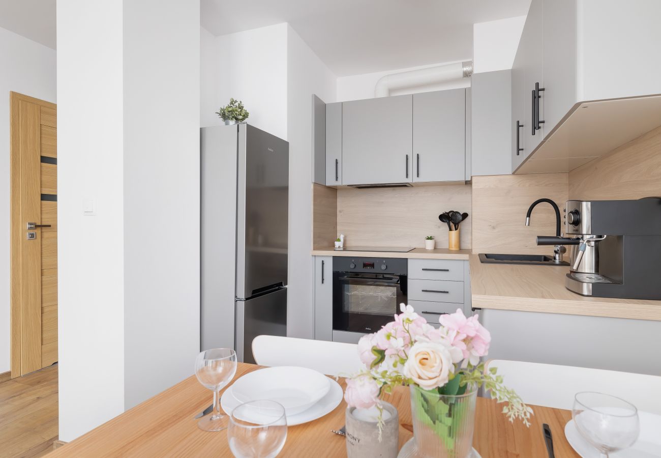 Ferienwohnung in Kraków - Vetulaniego 5D | Modernes Apartment in Krakau | Klimaanlage | Parkplatz