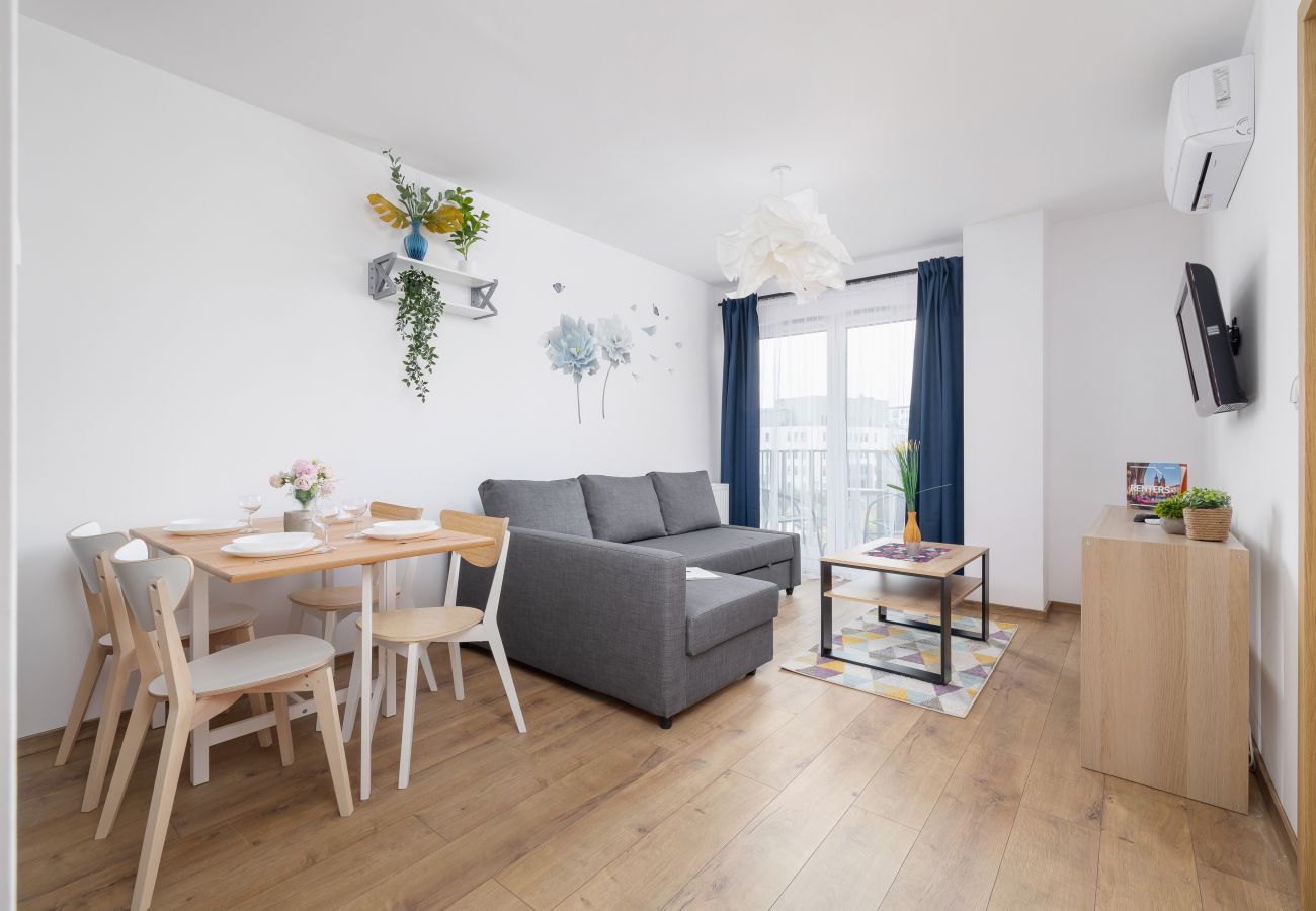 Ferienwohnung in Kraków - Vetulaniego 5D | Modernes Apartment in Krakau | Klimaanlage | Parkplatz