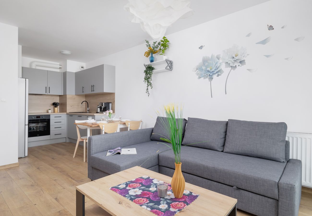 Ferienwohnung in Kraków - Vetulaniego 5D | Modernes Apartment in Krakau | Klimaanlage | Parkplatz