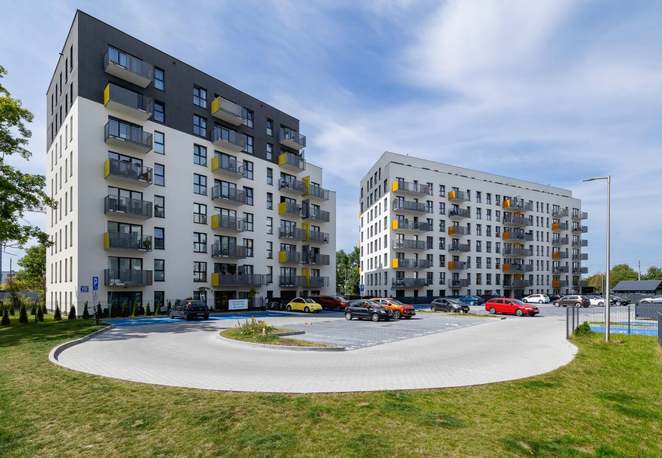 Ferienwohnung in Kraków - Vetulaniego 5D | Modernes Apartment in Krakau | Klimaanlage | Parkplatz