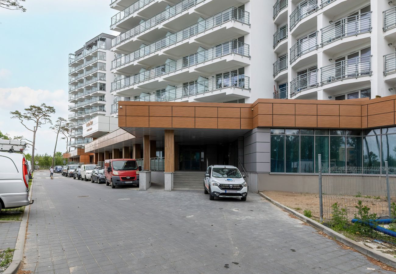 Ferienwohnung in Dziwnówek - Porta Mare | Moderne Wohnung | 1 Schlafzimmer | Klimaanlage | Parkplatz | 2 Balkone | Dziwnówek