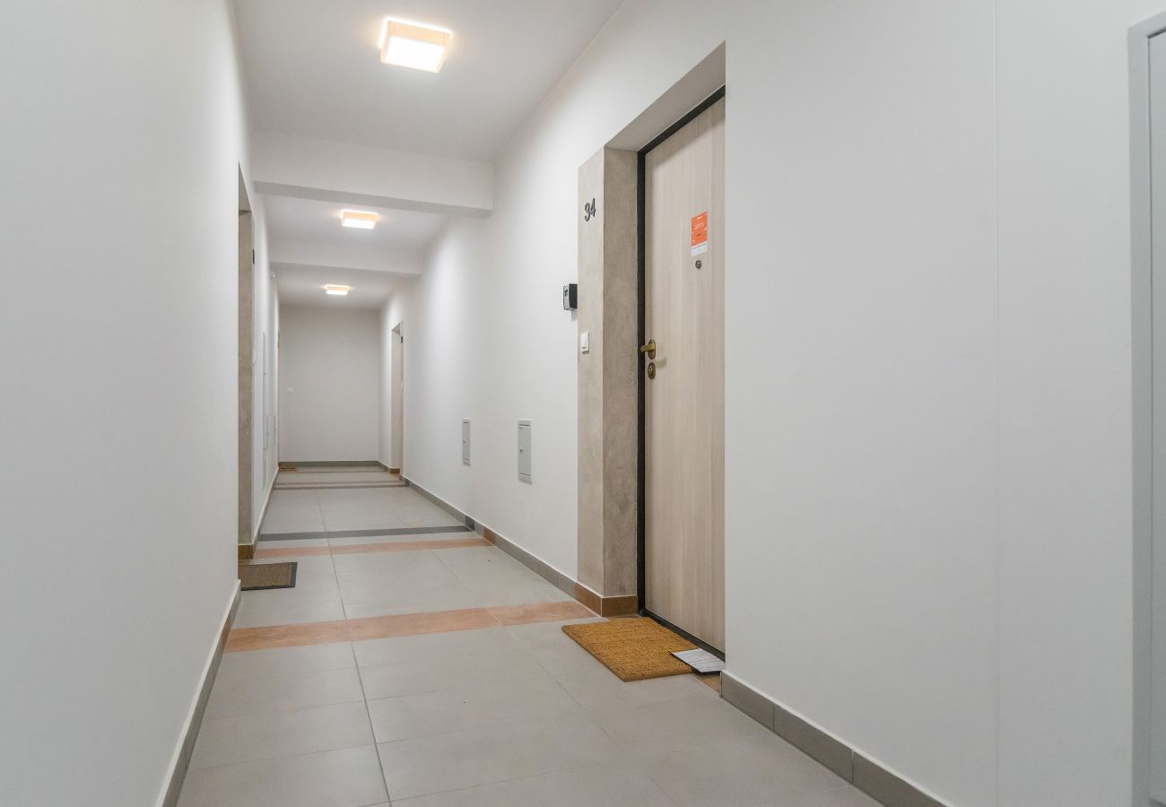 interior, apartment building interior, apartment building, building, corridor, rent