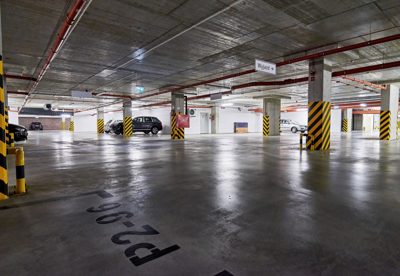 garage, parking, parking spot, underground parking, underground garage, apartment, apartment building, interior, rent