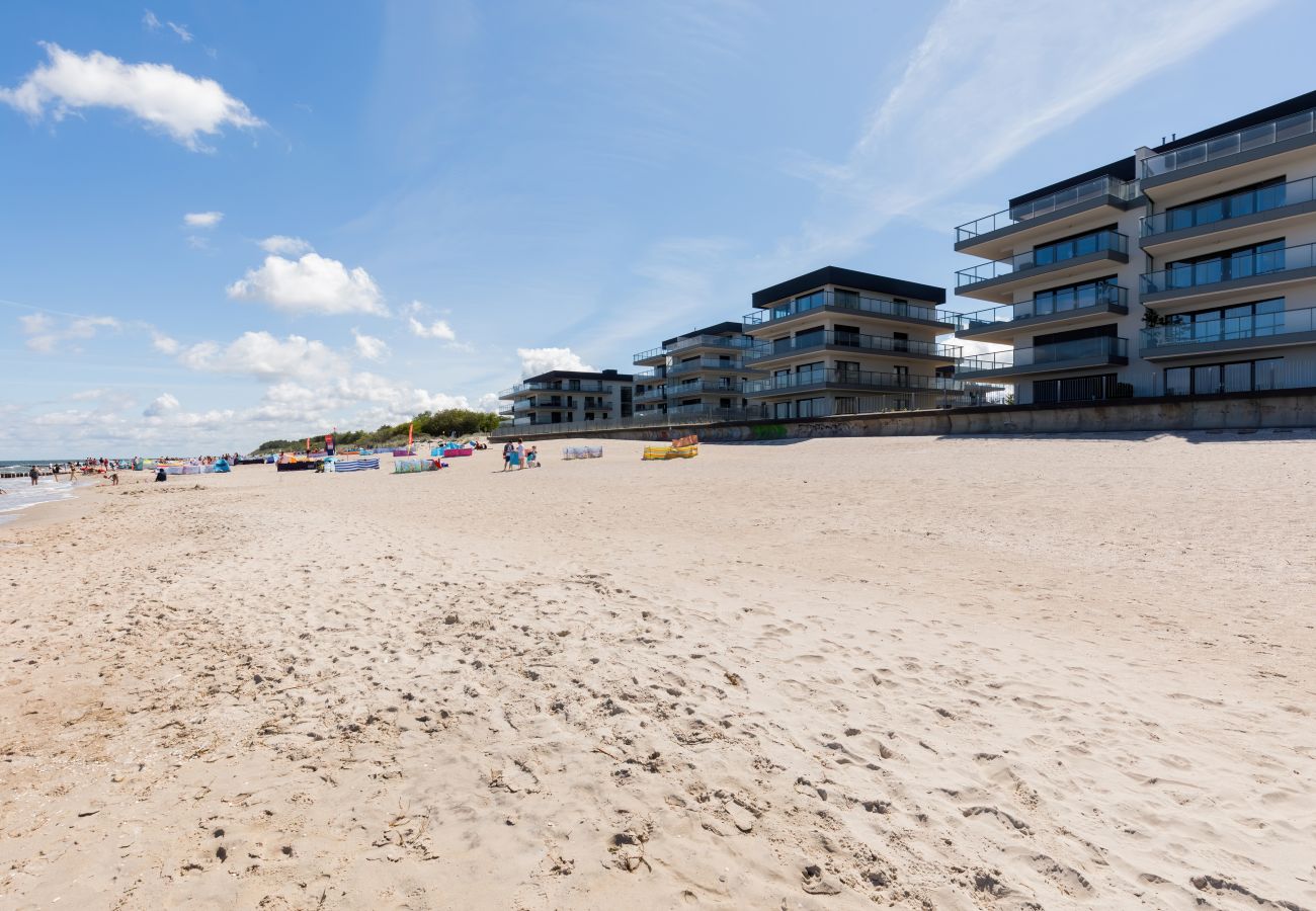 outside, apartment, apartment building, apartment, rental, Gardenia Seaside, Dziwnów, by the sea, vacation, beach