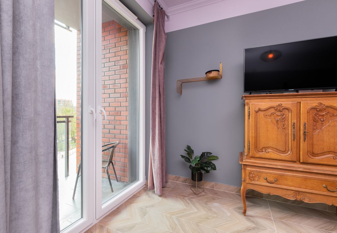 Studio in Gdańsk - Wałowa 25 Studio with balcony & parking lot | Gdańsk Śródmieście