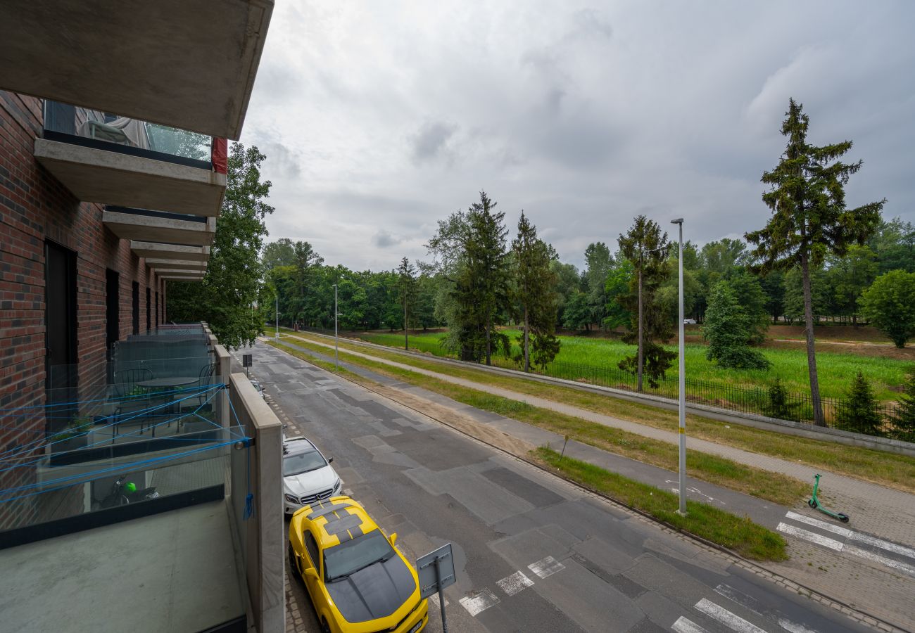 Studio in Wrocław - Sunny studio with airconditioning, Na Grobli 23 Wrocław