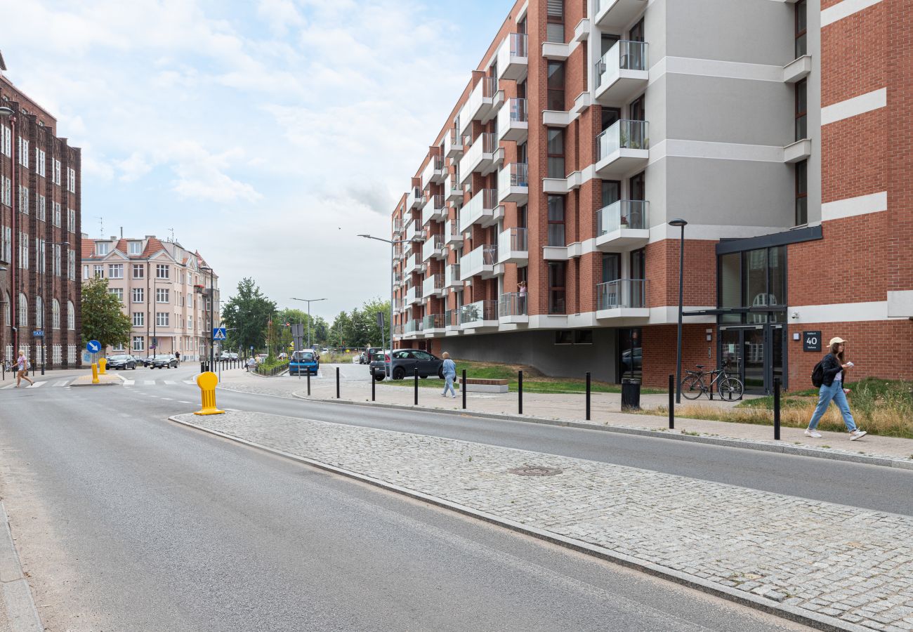 Studio in Gdańsk - Wałowa 40A/9 | Wifi, Studio, Balcony, Aura 40, Gdansk