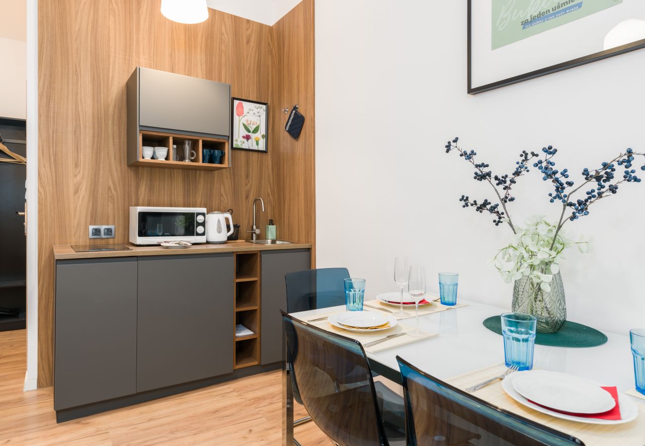 Studio in Poznań - Kwiatowa 6 | Wifi, Pet-friendly, Studio for 3 Guests, Poznan