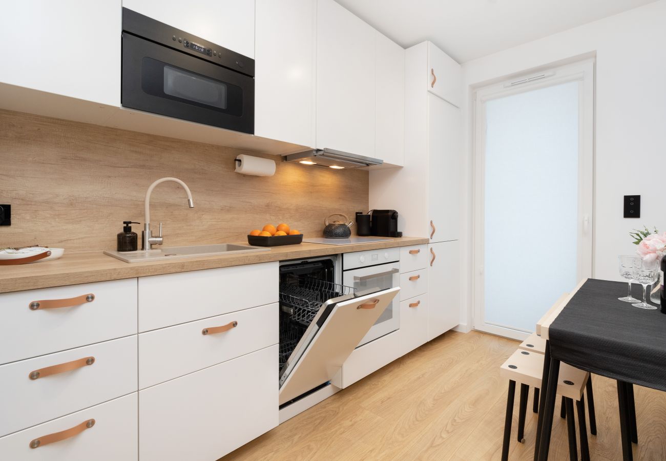 Apartment in Gdańsk - Zeusa 87, 1 bedroom, parking & terrace