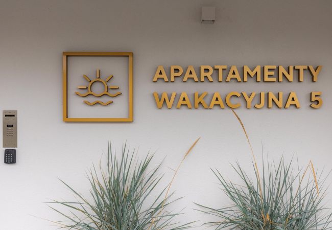 Apartment in Mielno - Wakacyjna 5 | Wifi, Pet-friendly, 1 Bedroom, Parking, Mielno