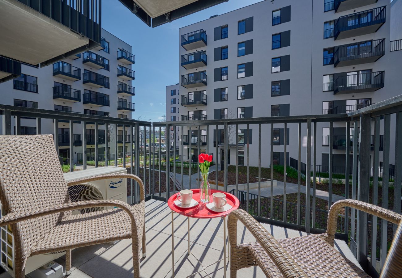 Studio in Wrocław - Madalińskiego 5 - Studio with balcony