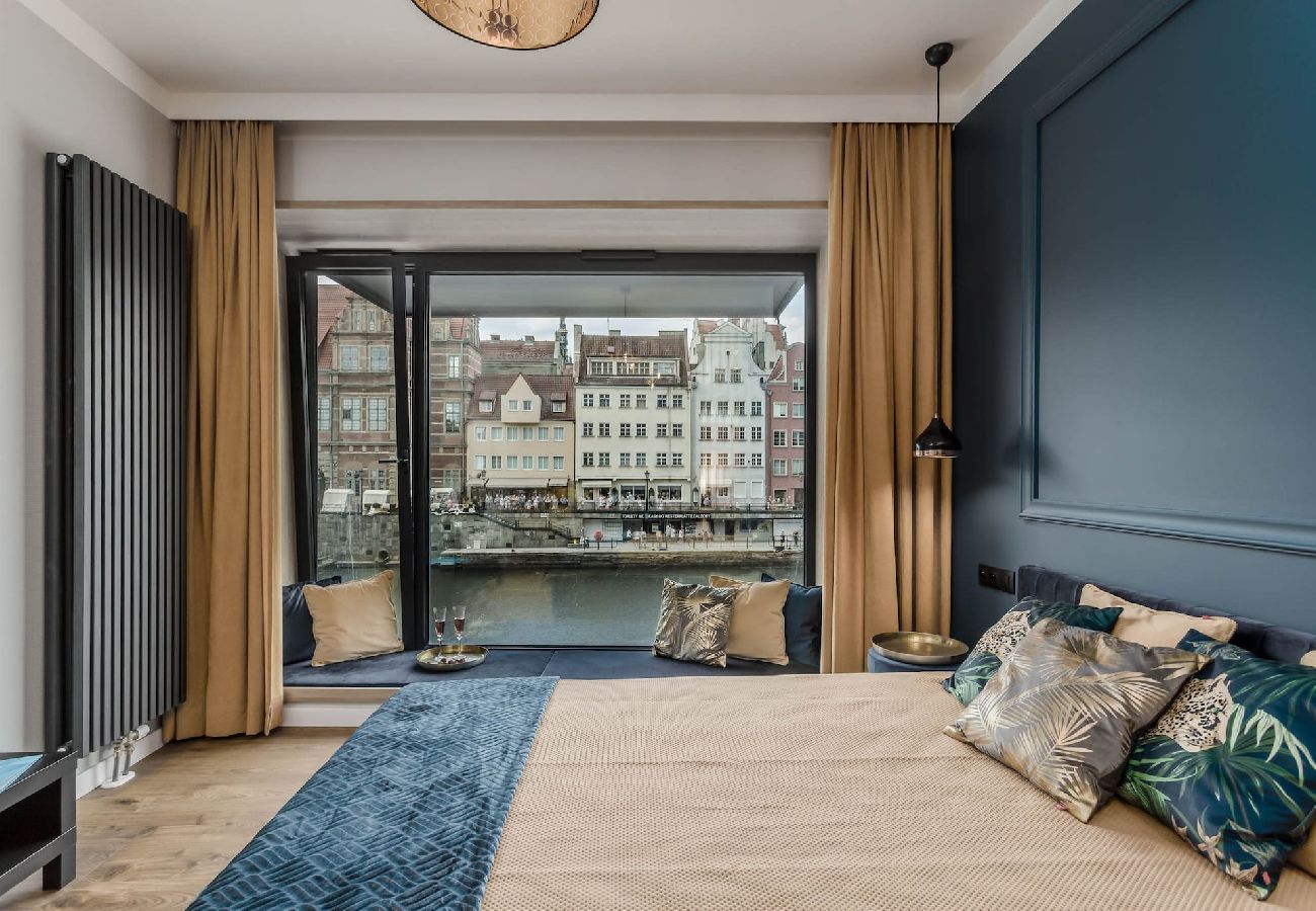 Studio in Gdańsk - Bright apartment with a view of the Motława