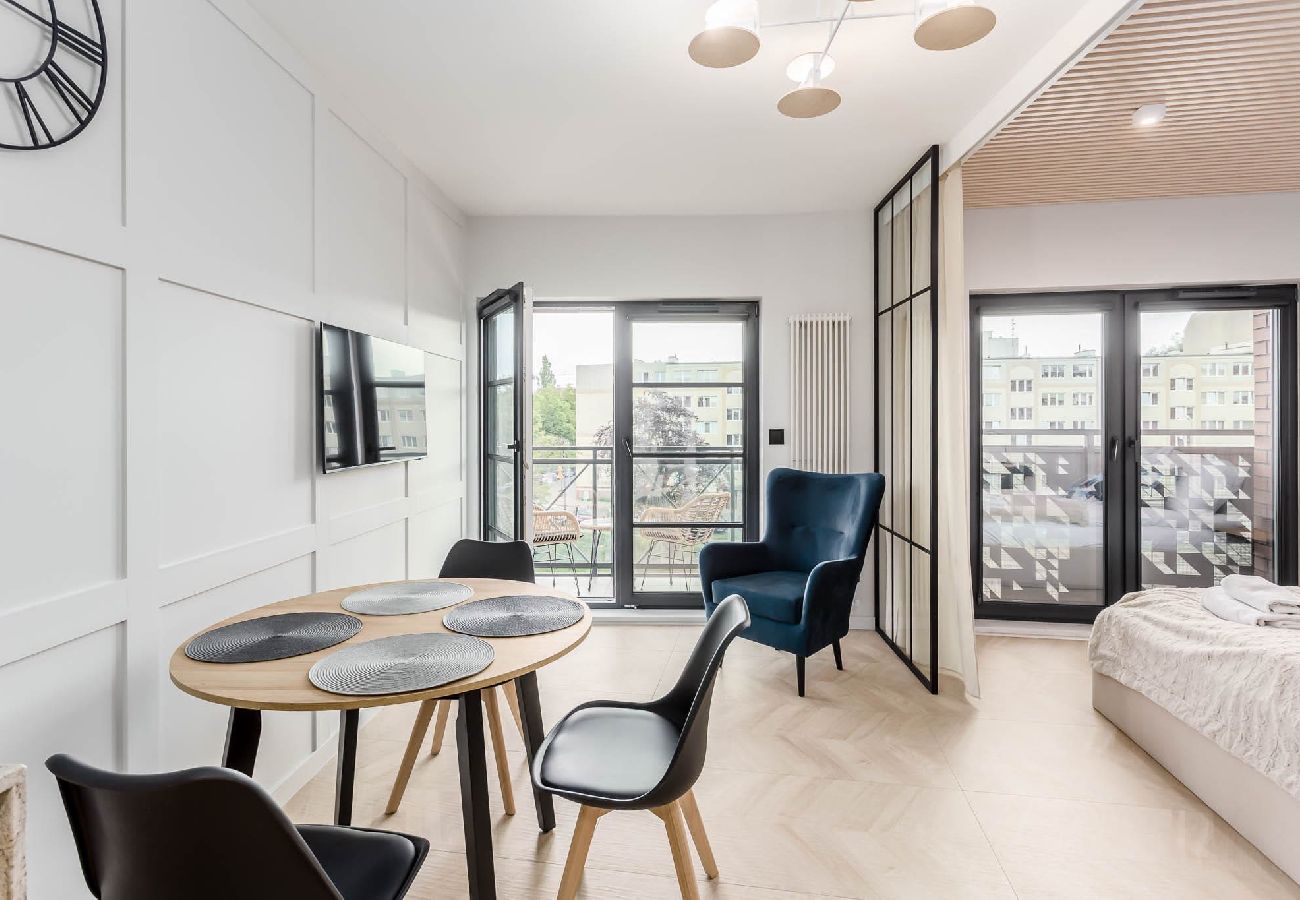 Studio in Gdańsk - Cozy studio apartment with a view of the Motława