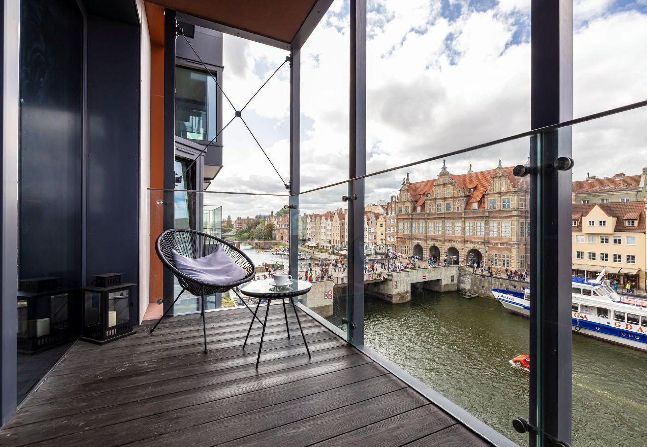 Studio in Gdańsk - Studio Deo Plaza 311A with balcony 