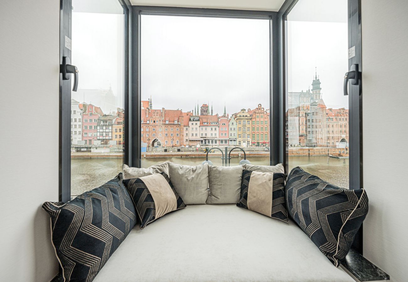 Studio in Gdańsk - Studio Deo Plaza 102 with air conditioning and view 