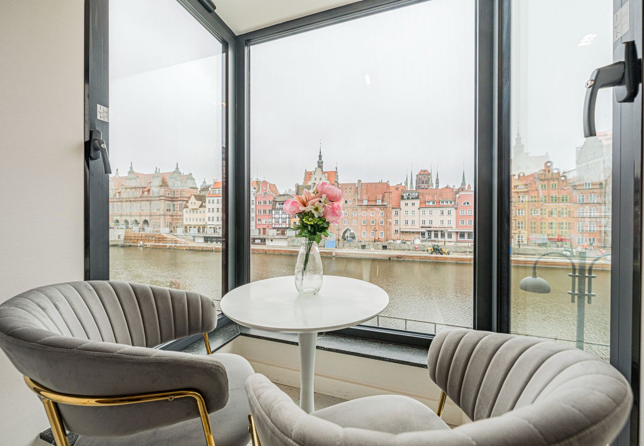 Studio in Gdańsk - Studio Deo Plaza 102 with air conditioning and view 