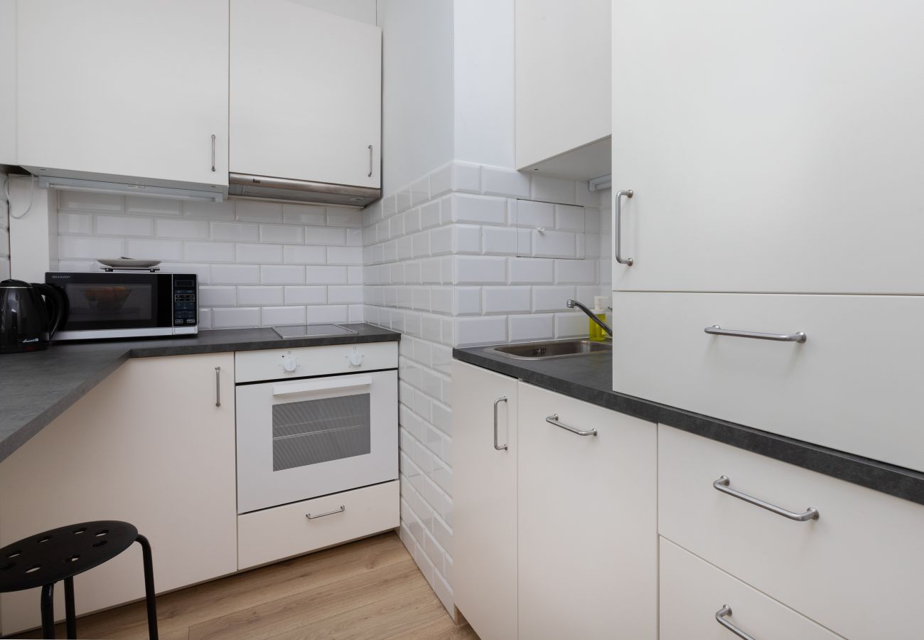 Studio in Gdańsk - Opolska Apartment | 1 bedroom | 2 km to the beach | Balcony