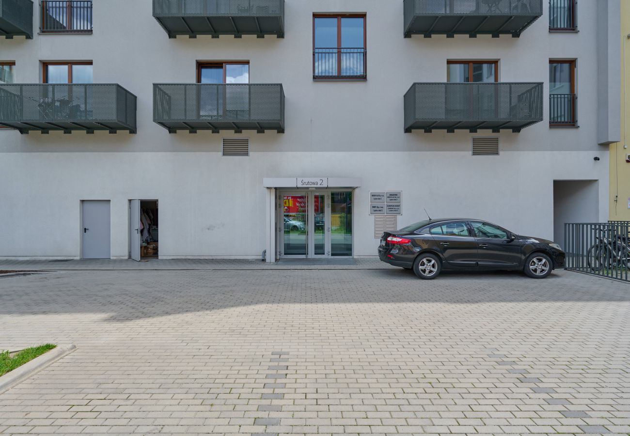 Studio in Wrocław - Stylish Studio Śrutowa with Balcony