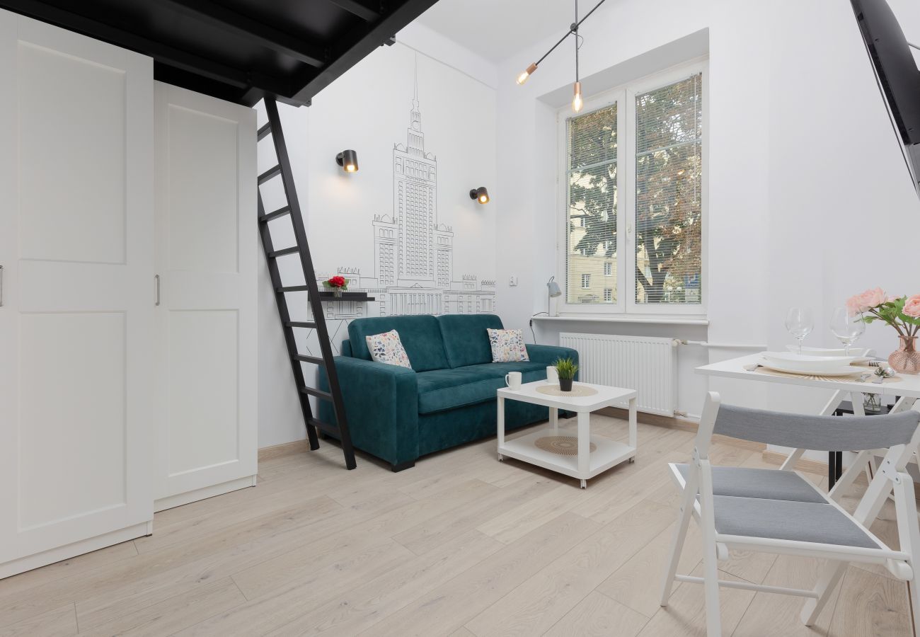 Studio in Warszawa - Al. Wyzwolenia 10 | Wifi, Pet-friendly, Studio with mezzanine, 4 guests, Warsaw