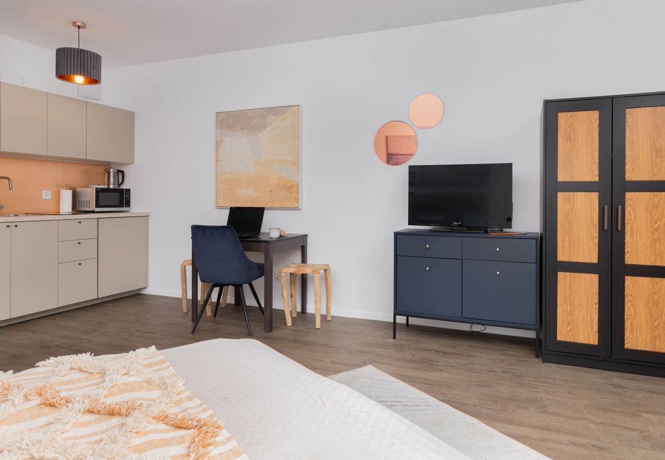 Studio in Gdańsk - Śląska 12 | Wifi, Pet-friendly, Studio, Parking, Gym, Gdansk