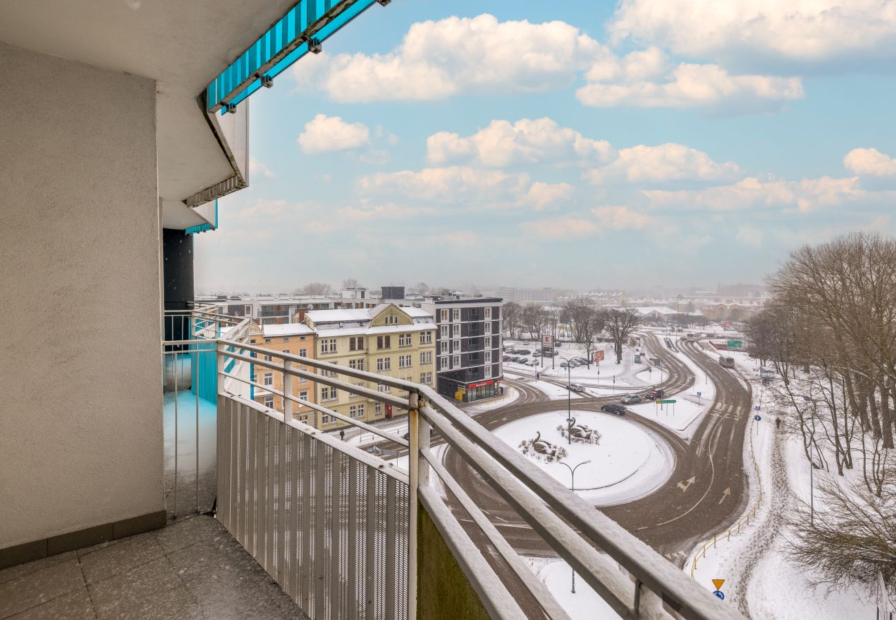 Studio in Kołobrzeg - Apartment  on the Parsęta River | Balcony | Kolobrzeg