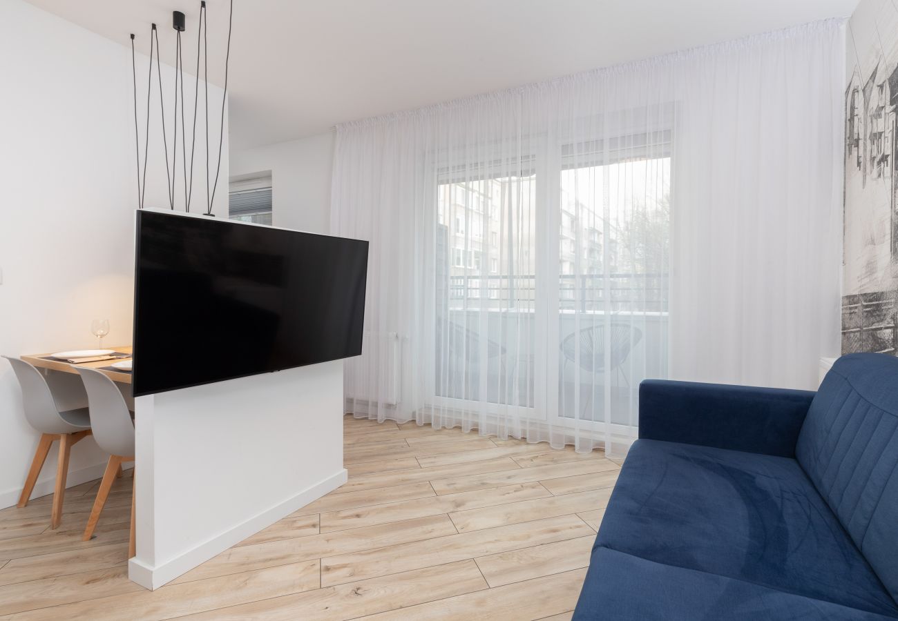 Studio in Gdańsk - Angielska Grobla 5 | Studio | Furnished Balcony | Parking | Gdańsk | Close to River