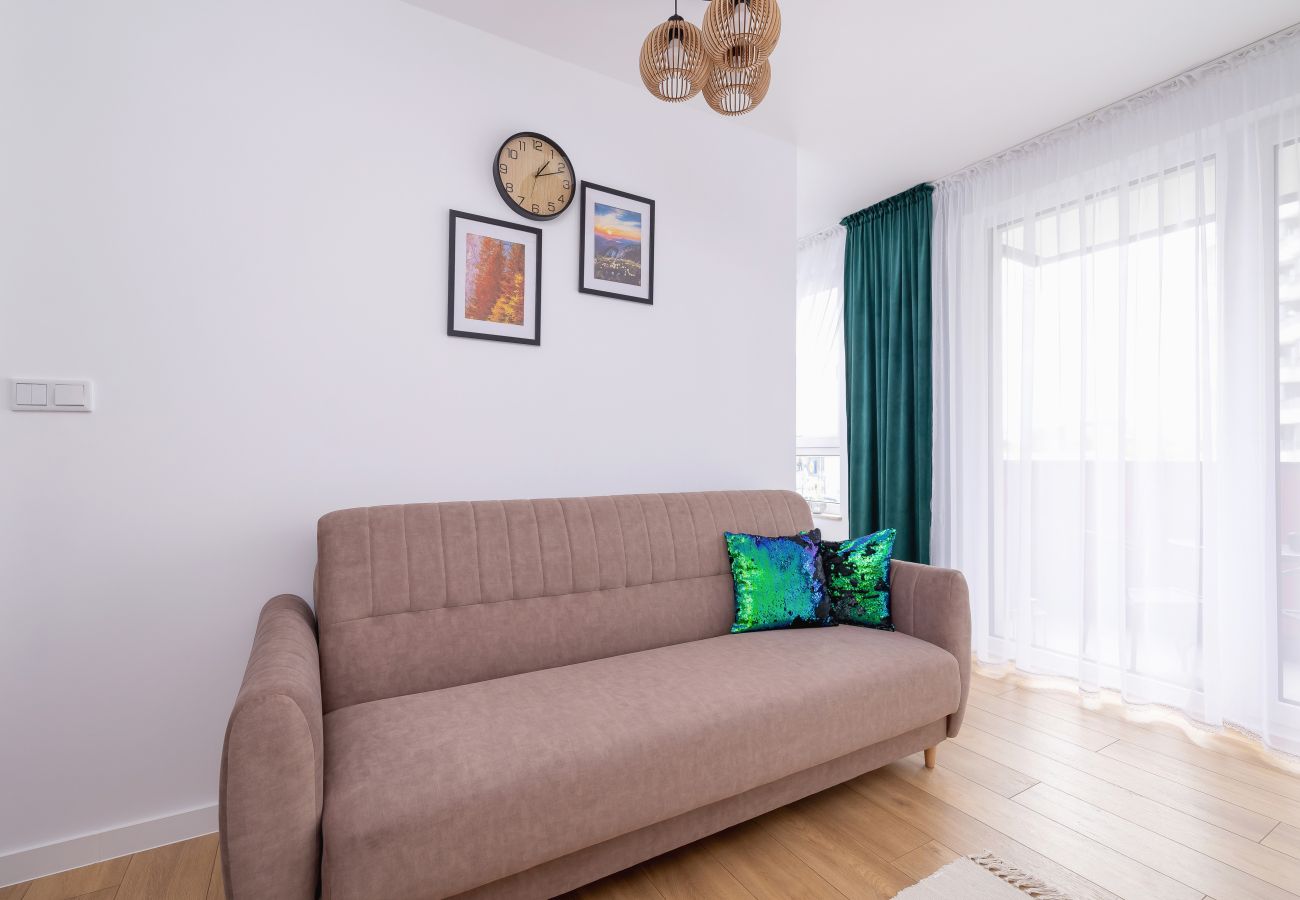 Apartment in Kraków - Łaszkiewicza 8A | 1-bedroom apartment | Parking | Cracow 