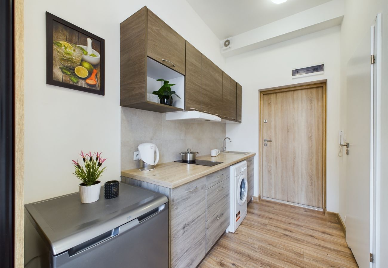 Studio in Kraków - Cosy Wooden Studio in Cracow | 2 People | 1st Floor