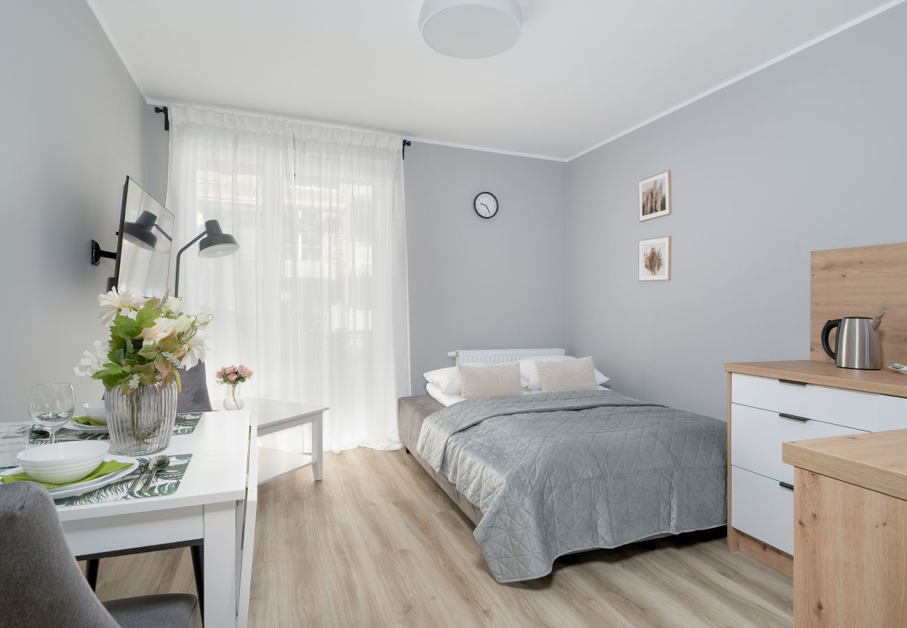 Studio in Poznań - Nadolnik | Terrace, studio, pets allowed | Poznań