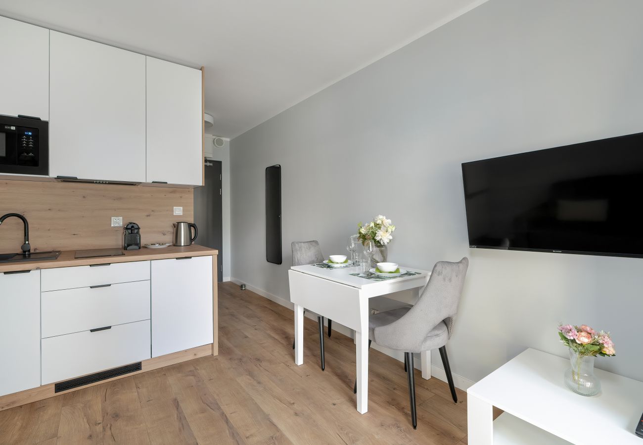 Studio in Poznań - Nadolnik | Terrace, studio, pets allowed | Poznań